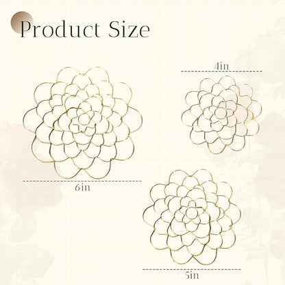 Stainless Steel Floral Grid Flower Arrangement Tool, 3pcs Reusable Floral Grid for Vase Stainless Steel Wire Flower Arranging Tool, Flower Grid Arranger for Arrangement Vase Plant Flower (Black)