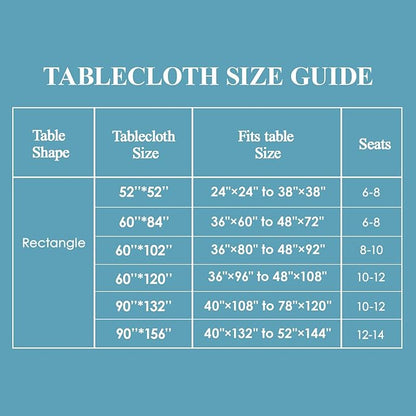 VidaFete Tablecloth 2 Pack 90 * 132inch Rectangle Table Cloth Polyester, Stain Wrinkle Resistant Polyester Dining Table Cover for Kitchen Dinning Party Wedding Rectangular Buffet Decoration(Yellow)