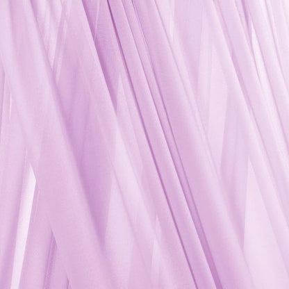 Lilac Elegant Arch Draping Fabric 2 Panels Outdoor 29" × 20Ft Sheer Chiffon Curtain Drapes for Fall Wedding Ceremony Birthday Party Garden Brunch