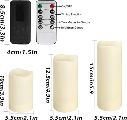 60 Packs Flameless Led Candles, Battery Candles,Simulate Flame,Waterproof Outdoor Indoor Candles