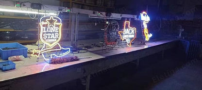 Neon Signs Compatible For Cerveza Pacifico Glass Neon Signs for Pub Hotel Cafe Man Cave Birthday Party Neon Light Art Wall Lights 24 X 20 Inches