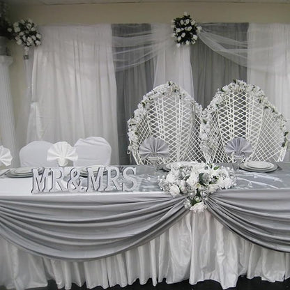 TONIFUL 8 Inch Silver Glitter Letter R Table Centerpiece A-Z Silver Birthday Party Decorations,Silver Alphabet R for Birthday,Chrismas,Graduation,Bridal Shower,Wedding,Anniversary Party Supplies