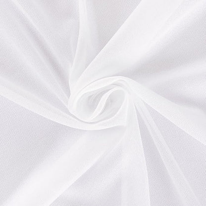 White Wedding Arch Draping Fabric 4 Panels 29" x 20 FT White Drapes for Backdrop Sheer Curtains Wedding Drapes for Romantic Bridal Baby Shower Ceremony Birthday Party Fall Outdoor Events