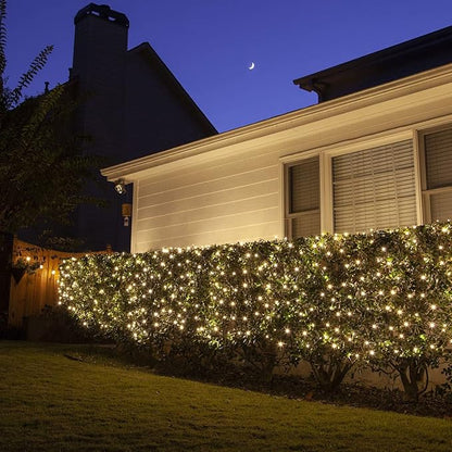 Lighting EVER Fairy Lights Plug in, 33ft 100 LED String Lights for Bedroom, Warm White Copper Wire Lights, Waterproof Indoor Outdoor Decorative Fairy Lights for Patio, Garden, Balcony, Vases, Craft