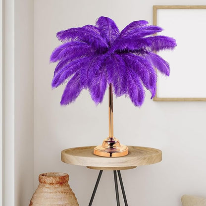 80 Pcs Large Natural Ostrich Feathers Plumes 14-16 Inch Bulk for DIY Crafts Wedding Party Centerpiece Vase