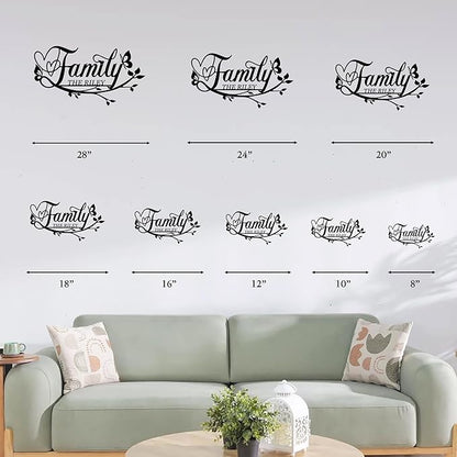 Personalized Family Last Name Signs, Custom Signs Outdoor Metal, Monogram Metal Sign Wall Art For Home Outside Decor, Name Sign Customized Wedding Christmas Housewarming Gifts For Women Men