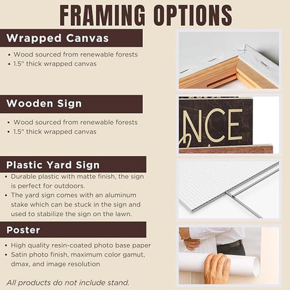 Personalized Wedding Welcome Sign with Photo, Custom Bride & Groom Decor Corrugated Plastic H Stake, Small to Medium Size, Welcome To Our Wedding Sign for Ceremony and Reception