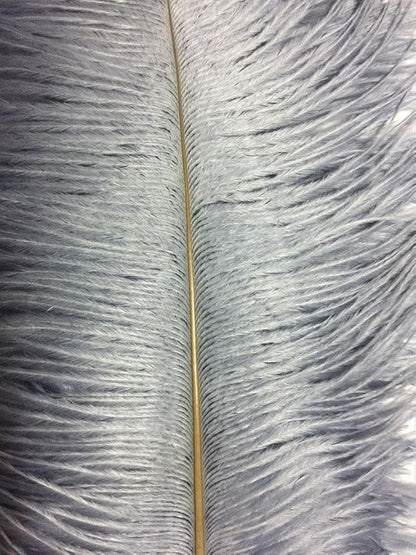 KOLIGHT® 40pcs 12''~14''(30~35cm) Natural Ostrich Feathers for DIY Home Wedding Party Office Decoration (Gray)