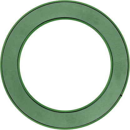 DOITOOL Flower Foam Ring with Suction Cup Car Flower Mud Green Wet Foam Blocks Round Floral Foam Blocks Artificial Floral Arrangements Mud for Florist Wedding Car Holiday Decoration 250g