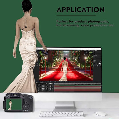 Dark Green Photography Backdrop for Photoshoot, Photo Backdrop Curtain, Perfect Dark Green Backdrops for Party Portrait Photoshoots Video Studio 10FTx10FT