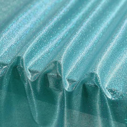 Fitable Sequin Tablecloth for Parties 60x84 Inch - Sparkle Glitter Table Cloth Laser Rectangle Overlay for Wedding Baby Shower Ceremony Birthday Holiday Banquet Decor, Teal