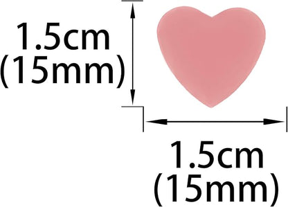 Rose Gold Love Heart Table Confetti - Valentines Day Bachelorette Party Foil Metallic Sequins Wedding Engagement Anniversary Just Married Birthday Party Sprinkles Decorations, 60g