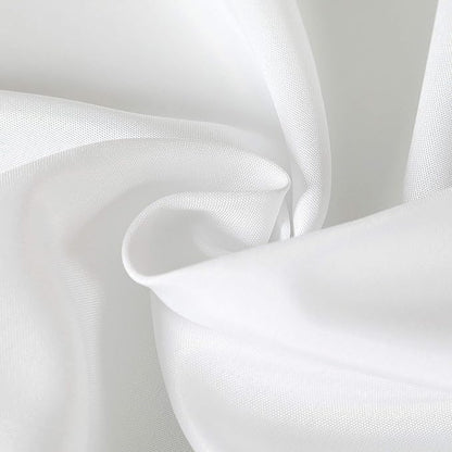 Cupuamon Square Tablecloth 52x52 inch Washable Polyester Fabric Table Cloth for Wedding Party Dining Banquet Decoration（52x52,White）