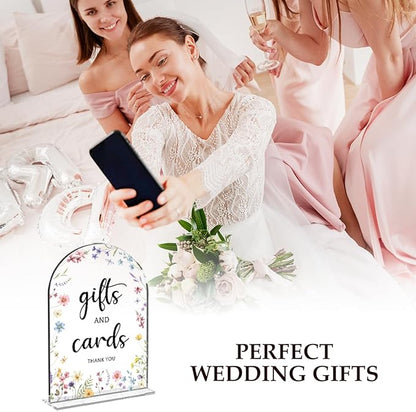 6 Pcs Wedding Decor, Ceremony Sign, Wedding Sign for Reception & Event Party,Bridal Shower Decorations, Wedding Table Decor Accessories for Anniversary And Event 5x7 Inch
