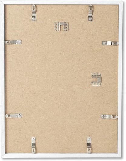 Opposite Wall - 12x18 in - White Oak Wood Picture Frame - Lightweight, Versatile & Shatterproof - Wall Hanging Poster or Photo Frame - Wall Decor for Office, Gallery & Home