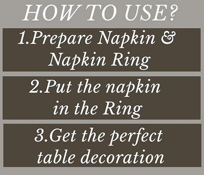 6-Piece Metal Napkin Rings - Antique Gold Harvest Leaf Napkin Rings - Decorative Table Accents for Holiday Party, Dinner, Family Gatherings, Table Décor Weddings & Everyday Use - ALPHA Living HOME