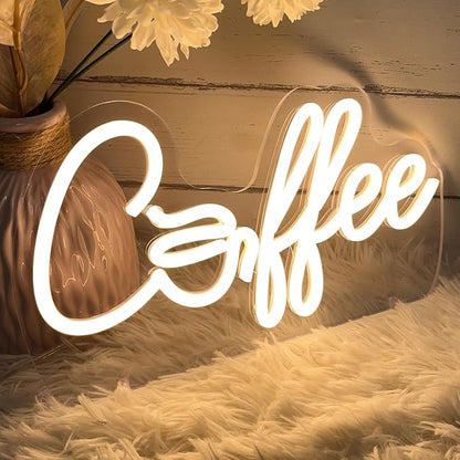 Coffee Table Number Neon Sign Desk Lamp Night Light Wedding Letter LED Neon Sign Wedding Table Decorations Neon Light Shop Bedroom Home Room Decor Christmas Party Warm White USB 30×16.7CM
