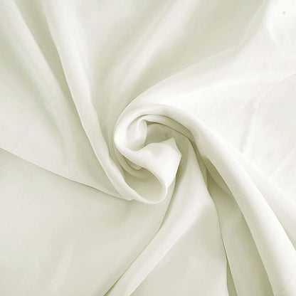 Efavormart Round Tablecloth, 90 Inch Stain & Wrinkle Resistant Washable Table Cloth, Decorative Polyester Fabric Table Cover for Banquet, Wedding, Dining- Ivory