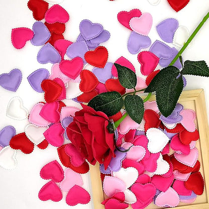 Heart Confetti Decoration - Romantic Decor for Valentine's Day,Mother's Day,Birthday,Anniversary,Thanksgiving,Christmas,New Year (400PCS Mix)