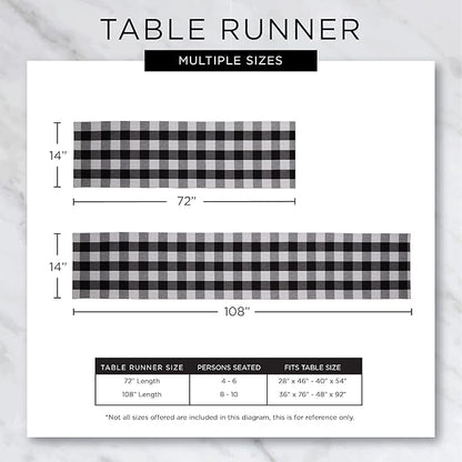 DII Woven Basic Tabletop Collection Chevron Table Runner, 15x108, Cinnamon