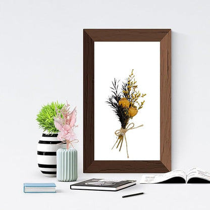 CROISSANT Mini Dried Flower Bouquet 12PCS, Mixed Natural Dried Flowers Bundles, Suitable for Handmade DIY Greeting Card Decoration, Multi-Purpose Craft Flowers