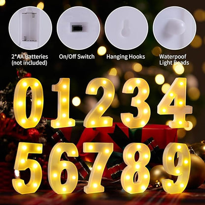 Marquee Numbers 1st First Birthday Decorations for Girls Boys,One Year Old Birthday Decorations Centerpieces Table,Light Up Numbers 1 Sign Led for Party Backdrop Wall Decor for Wedding Anniversary