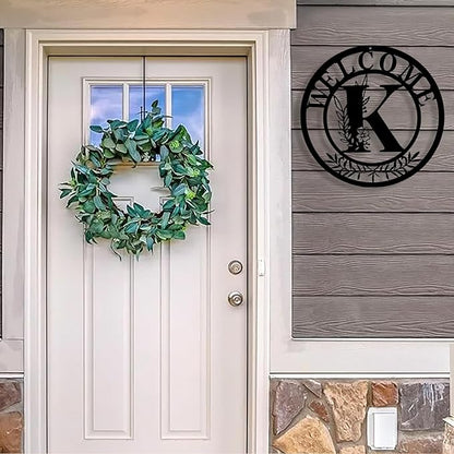Custom Metal Name Sign, Personalized Family Last Name Signs for Home, Split Letter Monogram Wall Art Decor, Customized Metal Signs for Outdoor, Personalized Wedding Housewarming Gift