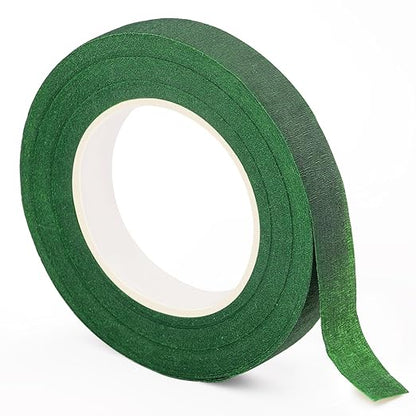Floral Tape 1/2inch Flower Tape, Flower Tape for Bouquet Stem Wrap Floral Arranging Craft Projects Corsages, Wedding Bouquet
