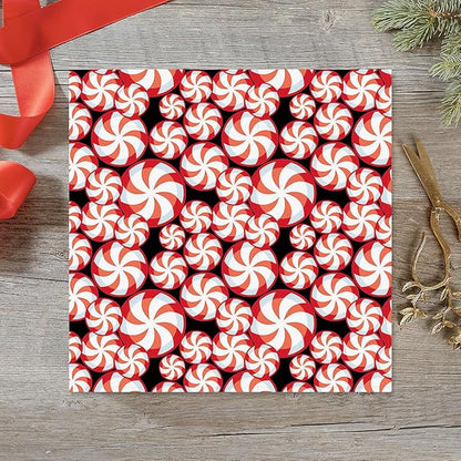 Current Christmas Candy Rolled Wrapping Paper - Premium Jumbo 23-Inch x 32-Foot Gift Wrap Roll, 61 Square Feet Total