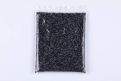 10000 pcs/Pack Wedding Table Scatter Confetti Crystals Acrylic Diamonds Vase Fillers 4.5 mm Rhinestones for Wedding, Bridal Shower, Vase Beads Decorations (Black)