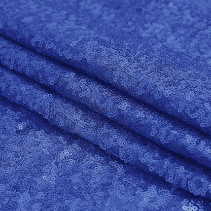 Sugargirl Navy Blue Sequin Backdrop Curtain 4 Panels 2FTx8FT Glitter Navy Blue Background Drapes Sparkle Photography Backdrop for Party Wedding Birthday Wall Decoration