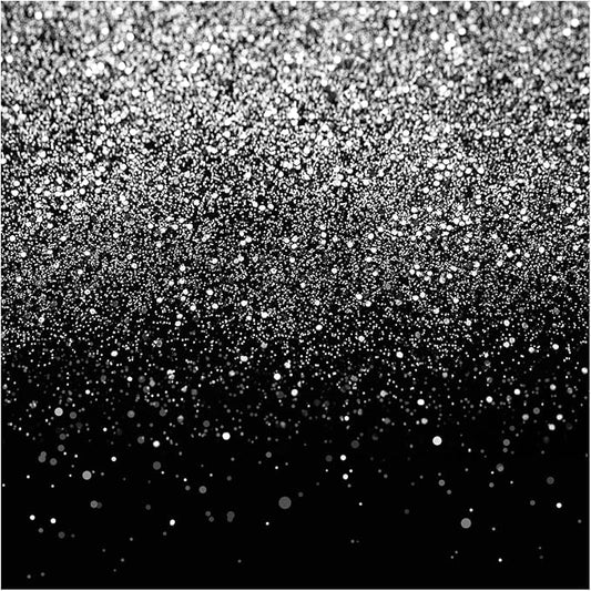 WOLADA Black and Silver Backdrop Silver Glitter Backdrop for Photography Wedding Birthday Baby Shower Party Photo Studio 10x10FT FW18