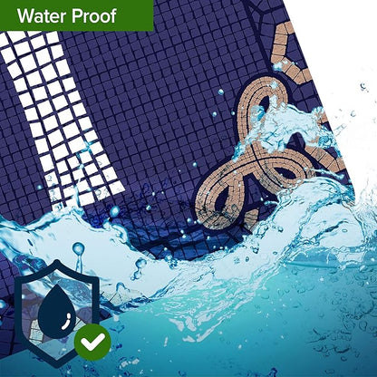 Custom Sign, Custom Street Sign, 11 Font Colors, 13 Font Styles, 4 Hole Options, 22 Sizes, 6x36 Inches, Rust Free DiBound, Fade Resistant, Made in USA by My Sign Center (Fauxsaic 1)