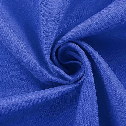 Efavormart Round Tablecloth, 70 Inch Stain & Wrinkle Resistant Washable Table Cloth, Decorative Polyester Fabric Table Cover for Banquet, Wedding, Dining- Royal Blue