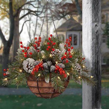 40 Pcs Artificial Berry Stems Branches, Red Christmas Faux Holly Berries Picks Ornaments for Christmas Tree Wreath DIY Craft Decorations Holiday Home Decor (40, Red)
