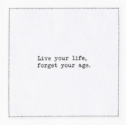 Five Star Napkins 70th Birthday Quotes White Cotton Cocktail Napkins, Beverage Napkins, Bar Napkins, Cloth Napkins, Party Napkins, Events, Holidays, Weddings, Birthdays, Disposable, 4.5" x 4.5"- (50x)