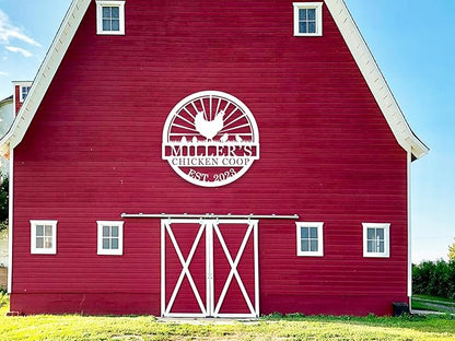 Hen House Coop Sign, Custom Chicken Coop Signs, Custom Chicken Farm Metal Sign, Family Name Metal Sign for Farm House, Our Little Coop Sign Metal Sign