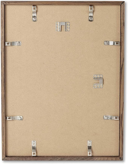 Opposite Wall - 9x12 in - Dark Oak Wood Picture Frame - Lightweight, Versatile & Shatterproof - Wall Hanging Poster or Photo Frame - Wall Decor for Office, Gallery & Home