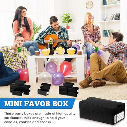 12 Sets Mini Sneaker Boxes for Party Favors Mini Shoe Gifts Boxes 4.7 x 2.5 x 2 Inch Sports Small Gift Case with Editable Label for Candies Cookies Snacks