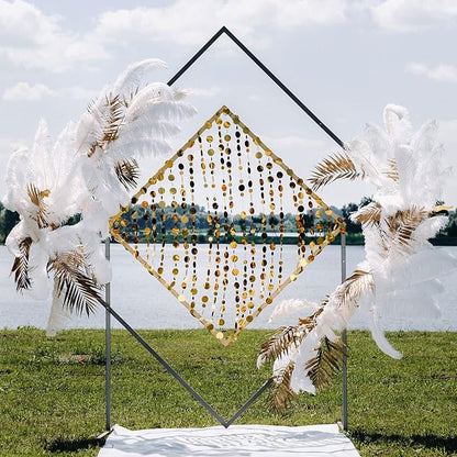 Maitys 90 Pcs Large Natural Ostrich Feathers Bulk 14-16 Inch (35-40cm) 12-14 Inch (30-35cm) 10-12 Inch (25-30cm) Ostrich Feathers Plumes for Centerpieces Wedding(White)