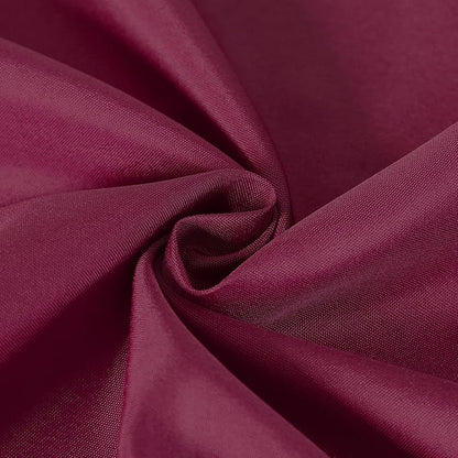 Cupuamon Square Tablecloth 90x90 inch Washable Polyester Fabric Table Cloth for Wedding Party Dining Banquet Decoration（90x90,Burgundy）