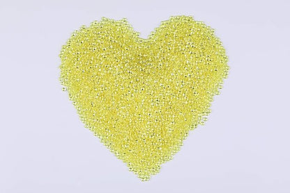 10000 pcs/Pack Wedding Table Scatter Confetti Crystals Acrylic Diamonds Vase Fillers 4.5 mm Rhinestones for Wedding, Bridal Shower, Vase Beads Decorations (Light yellow)