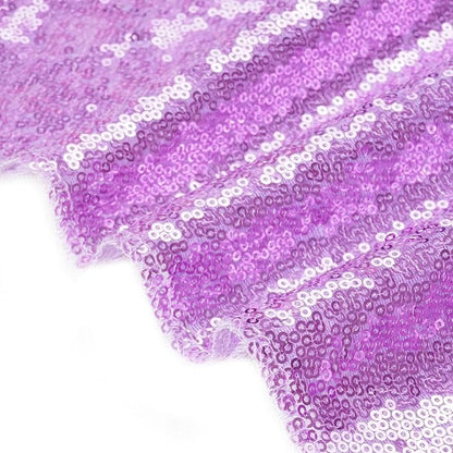 Eternal Beauty Lavender Sequin Backdrop, 6x8 Ft Glitter Background Curtains for Shimmer Photography Party Wedding Birthday Back Drop Decor