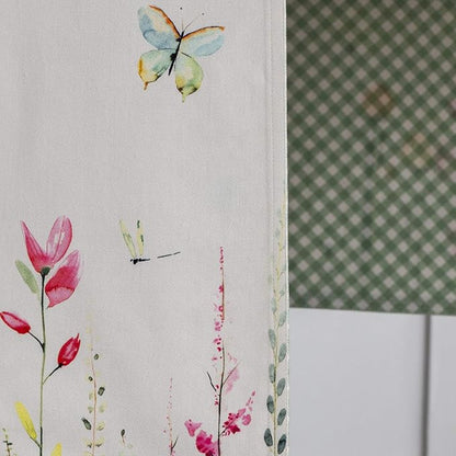 Maison d' Hermine Table Runner 100% Cotton Double Layer Table Runners 108 inches Long Decorative for Home Kitchen Dining Party Wedding Bridal Shower Spring Summer (Botanical Fresh, 14.50" x 108")