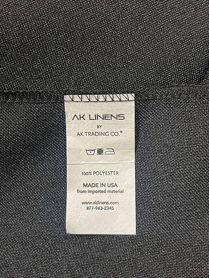 AK TRADING CO. 10 feet x 8 feet IFR Polyester Backdrop Drapes Curtains Panels with Rod Pockets - Wedding Ceremony Party Home Window Decorations - White