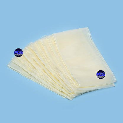 MDS Pack of 150 PCS Organza Chair Sashes Wider Dining Chair Bows Ribbon Tie Back for Wedding Party Birthday Bridal Shower Reception Event Banquet Home Chair Cover Decoration - Ivory