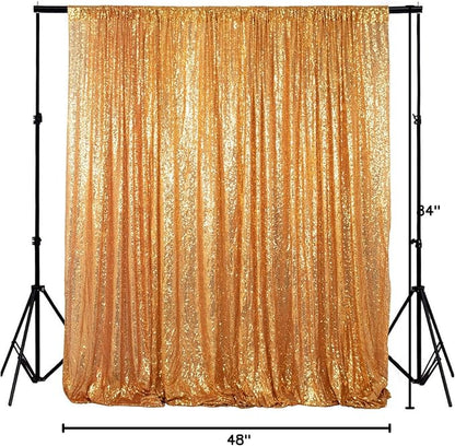 ShinyBeauty Photobooth Background-4FTx7FT-Gold-Sequin backdrops Sequin Fabric Wedding Backdrop Shimmer Backdrop Gold Sequin Backdrop Curtain Photography Backdrop