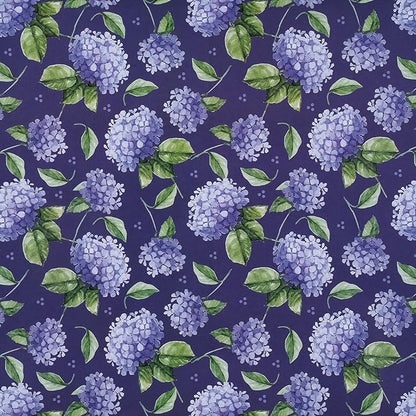 RUSPEPA Floral Wrapping Paper Roll for Women, Mini Roll, Elegant Hydrangea Flower Design Kraft Gift Wrap Paper Perfect for Birthday, Spring, Wedding, Bridal Shower, Mother's Day, 17 Inch x 16.4 Feet