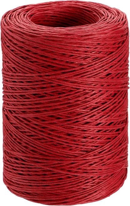 Syhood Floral Vine Bind Wire Rustic Wrapping Wire for Flower Bouquets(Red)