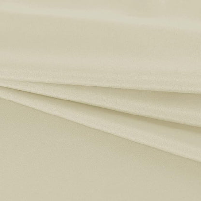 Fitable Rectangle Tablecloth Stain and Wrinkle Resistant Washable Polyester Table Cloth for Buffet Parties and Camping (54x108 inch, Ivory)